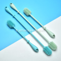 Brosse de nettoyage de bouteille en silicone de qualité médicale